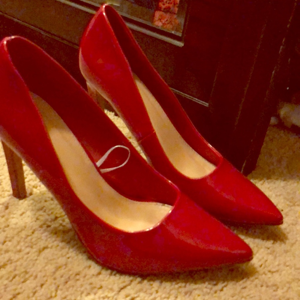 Red high heels